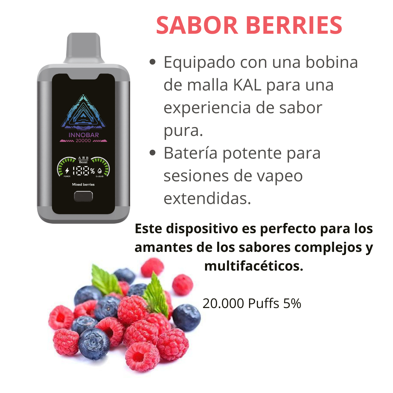 Vaporizador INNOBAR 20000