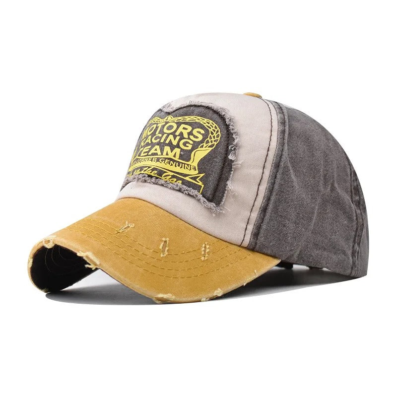 Jockey Unisex Gorros Prelavado Motors Racing Mostaza