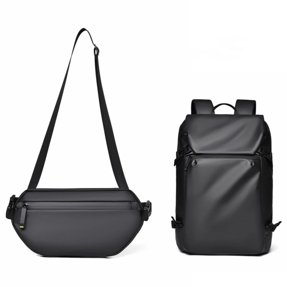 Mochila Impermeable 2 en 1 BLACK
