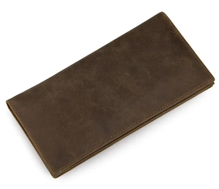 Chequera Hombre Cuero Tarjetero