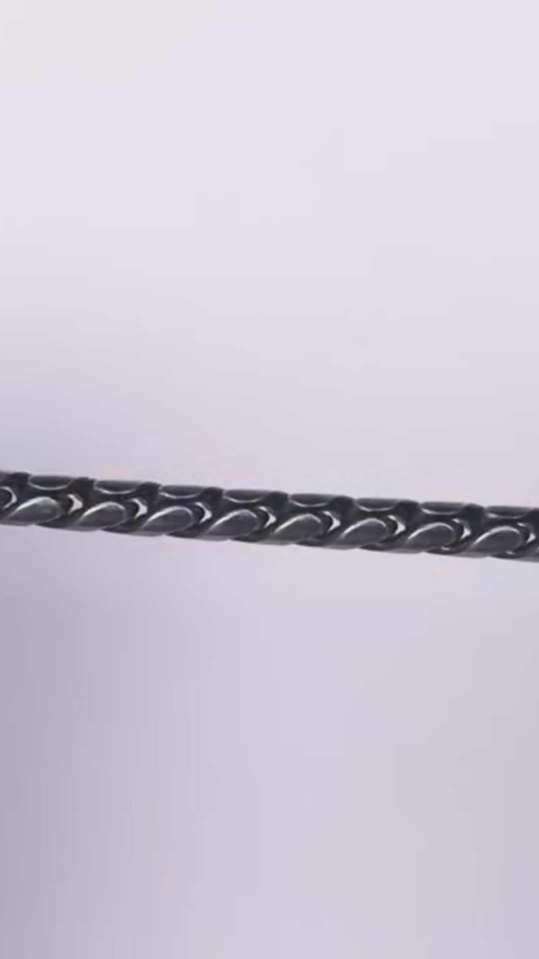 Pulsera De Cadena De Eslabones De Acero Inoxidable Antiguo