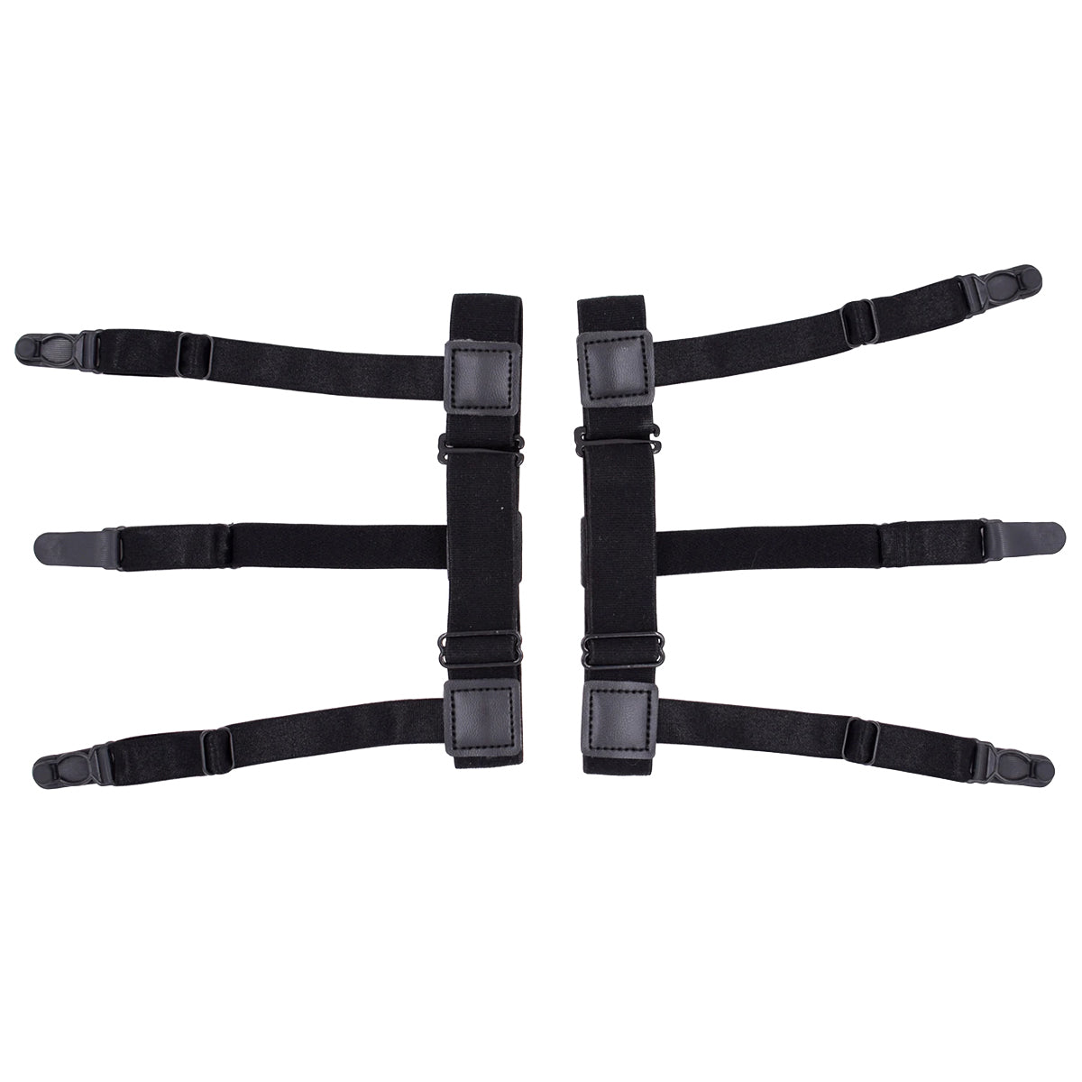 Sujetadores Elásticos de Camisa Caballero Par