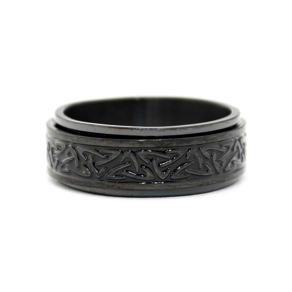 Anillos Hombre Mujer Vikingos Acero Anitestres Ansiedad