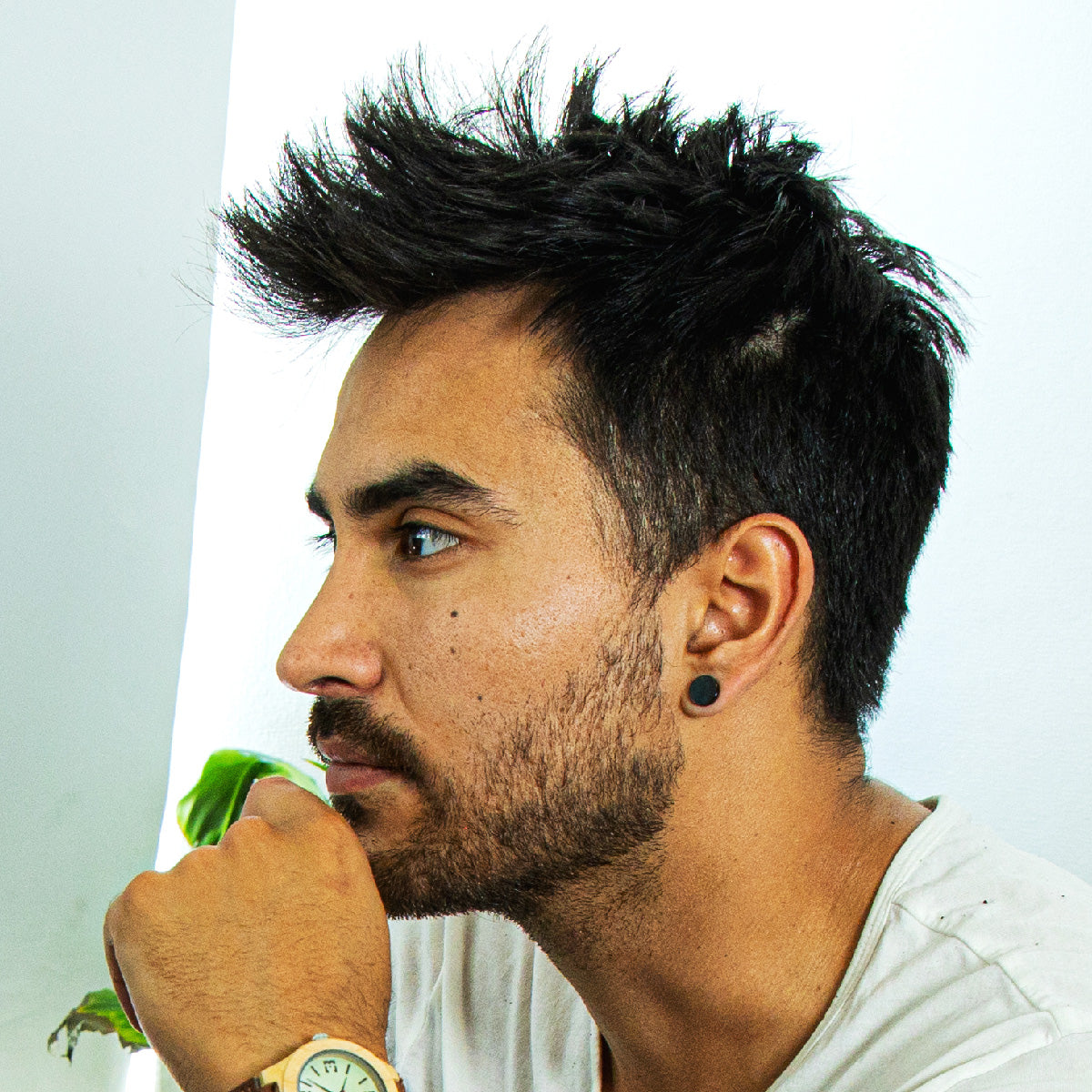 Pack Aros Acero Quirúrgico Modelos Varios x3 Pares Negros