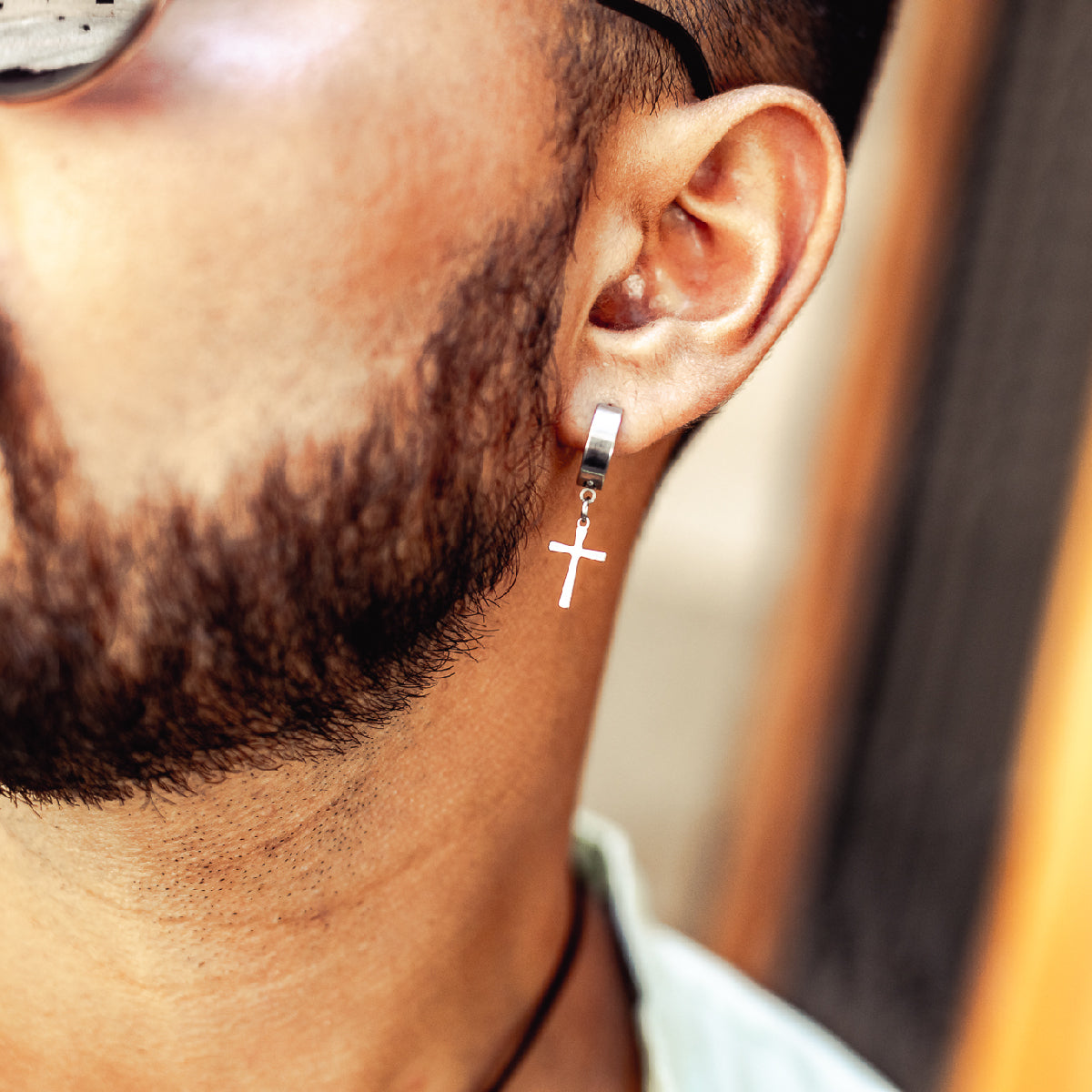 Pack x6 Pares Aros Acero Plateado Modelos Varios