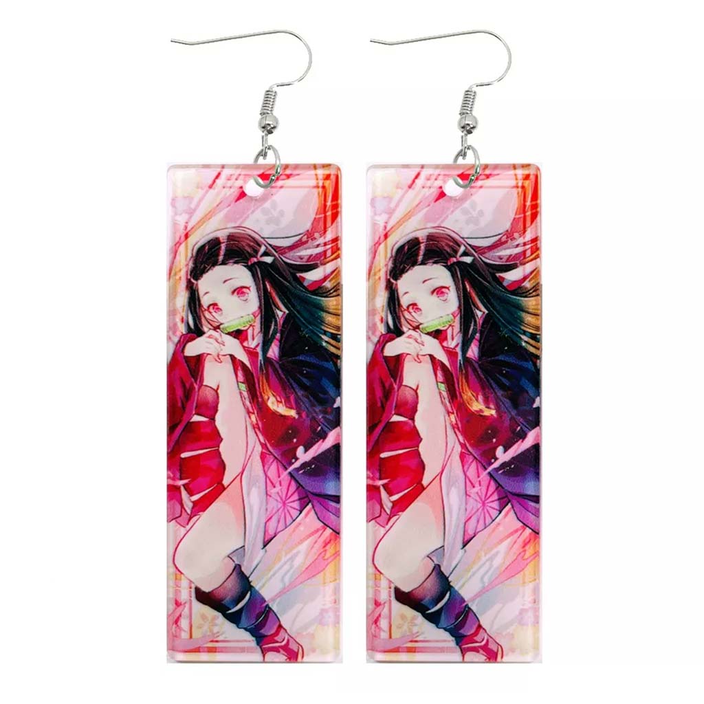 Aros Anime Colgantes Kimetsu No Yaiba Nezuko