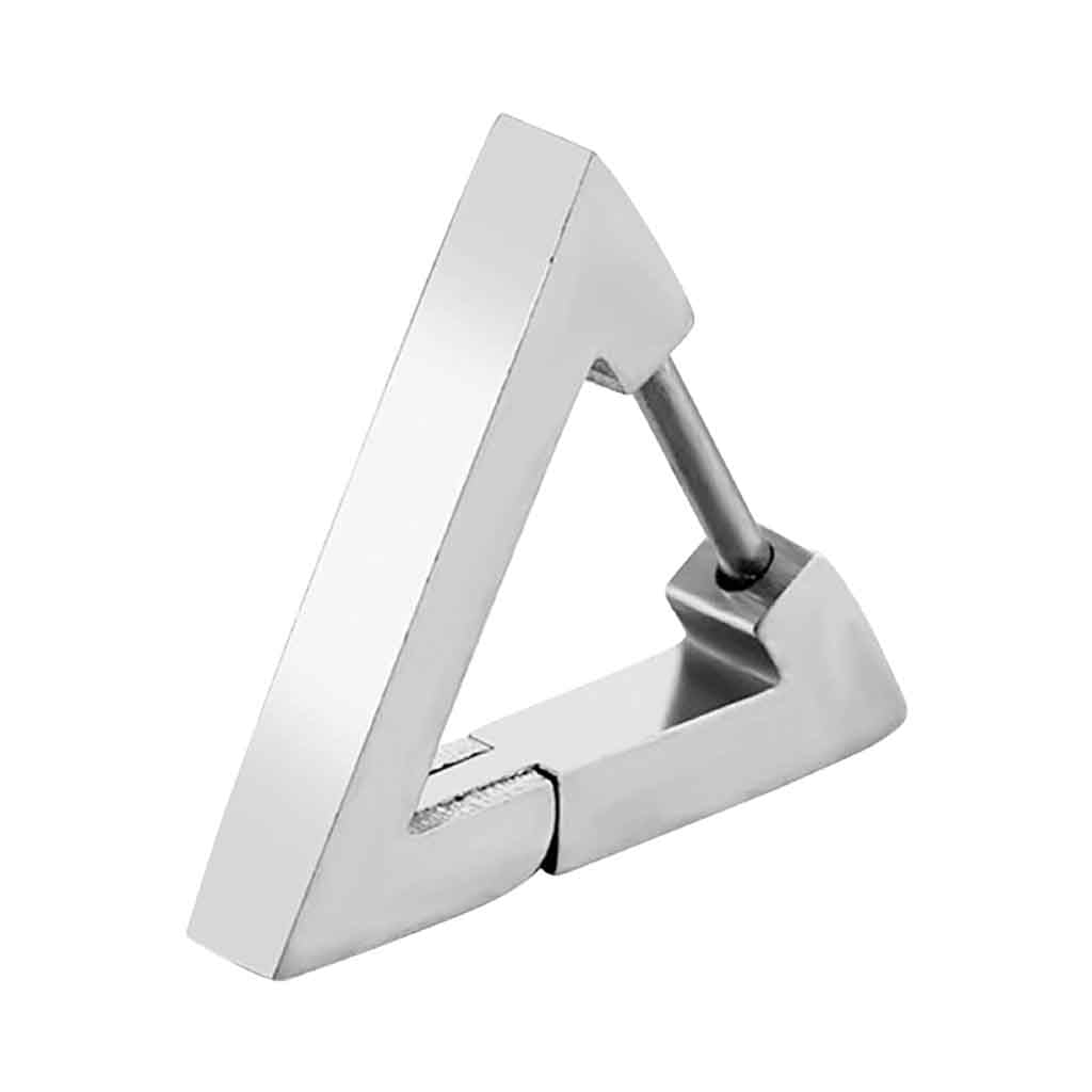 Aros Punk De Acero Plateado Diseños Modernos 2019