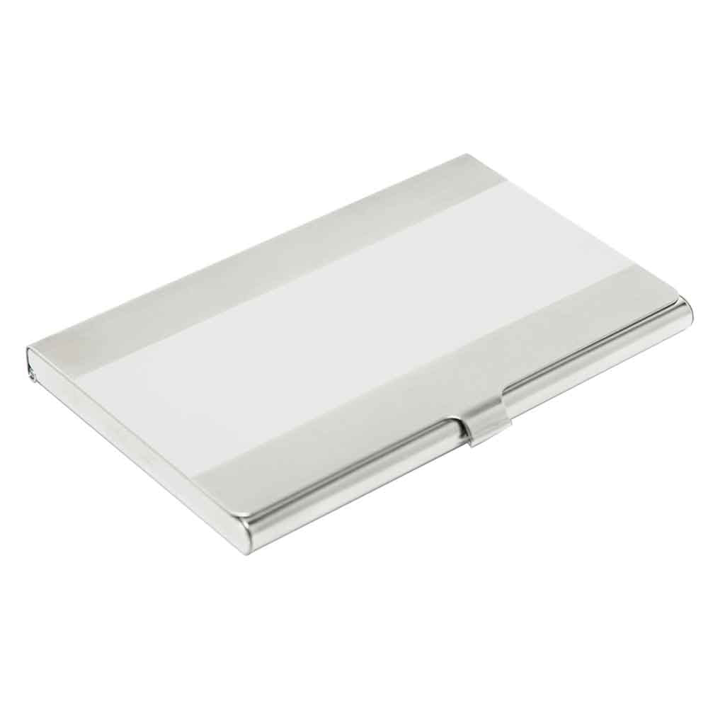 Tarjetero Porta Tarjetas Presentación Bancarias Acero