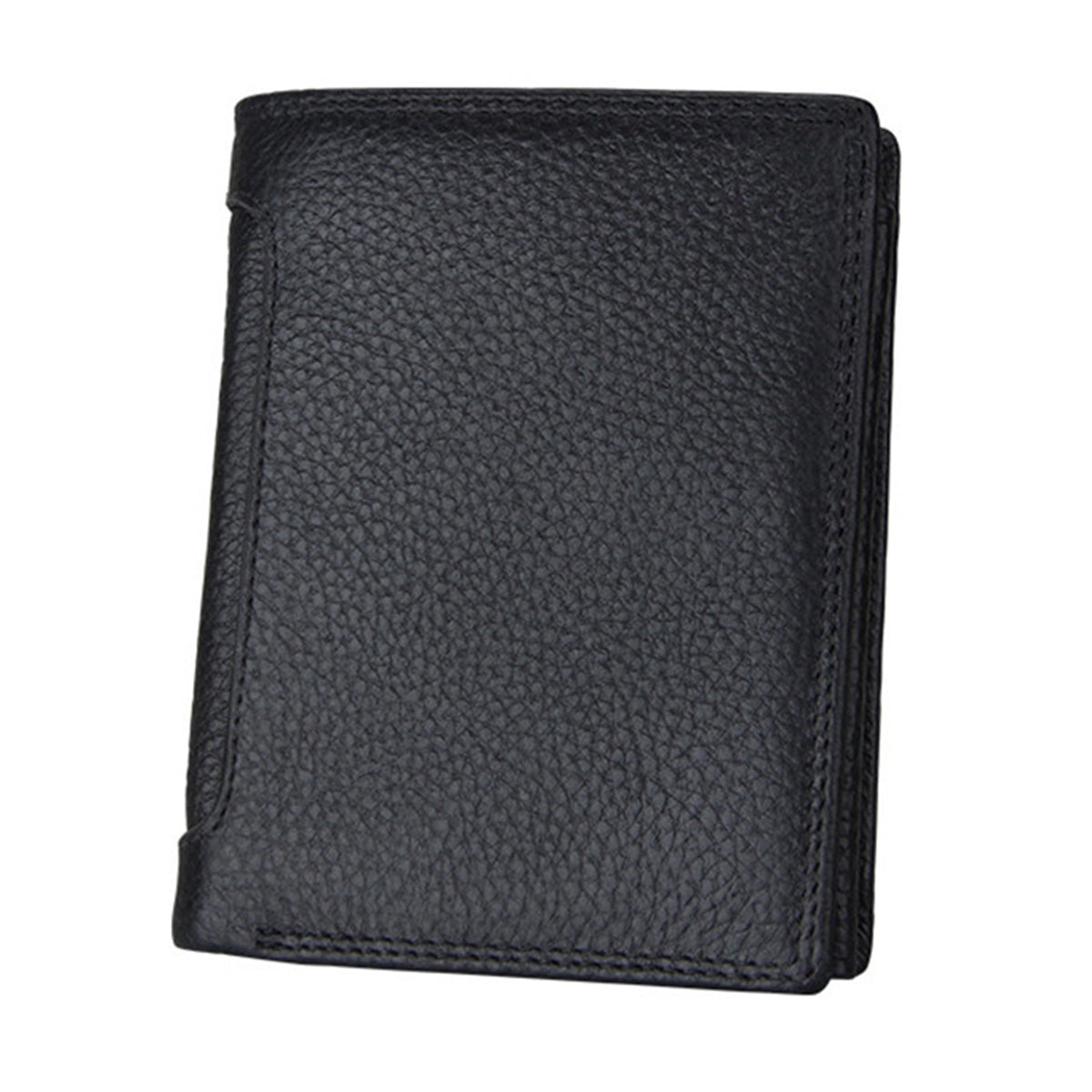 Billeteras Hombre Cuero Monedero Negra