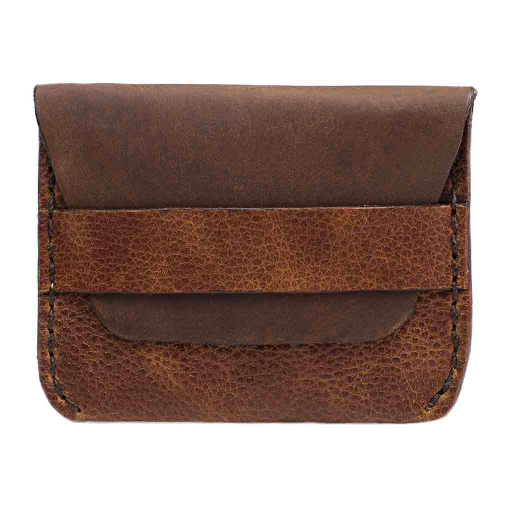 Tarjetero Monederos de Cuero Natural Hombre Mujer