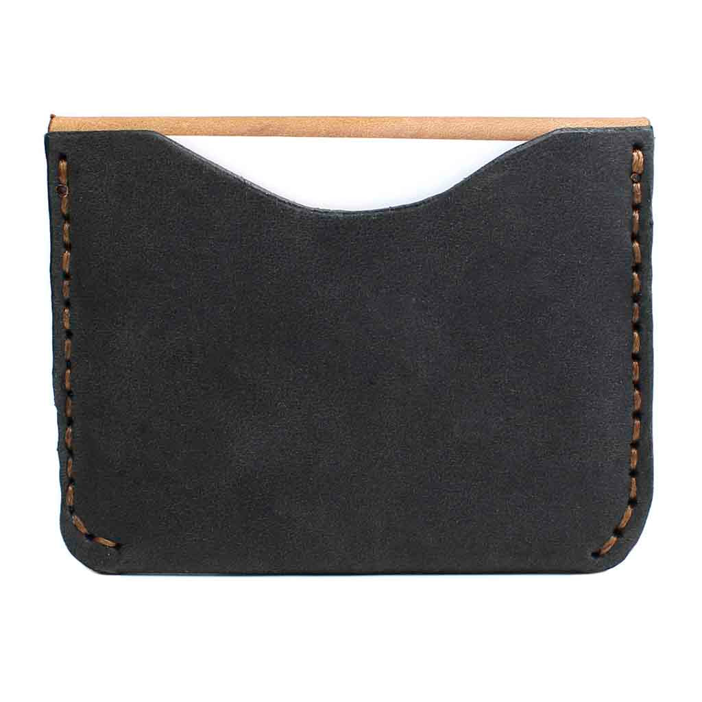 Tarjetero Mujer Monedero Cuero Natural Hombre