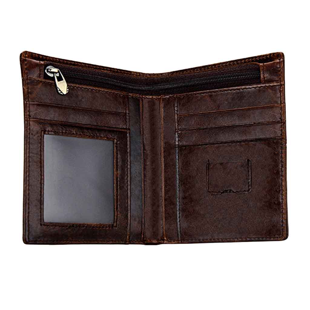 Billetera Hombre de Cuero Tarjetero Adicional