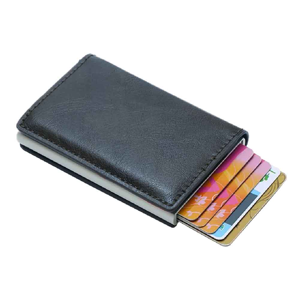 Billetera Hombre Portatarjetero Antimagnético