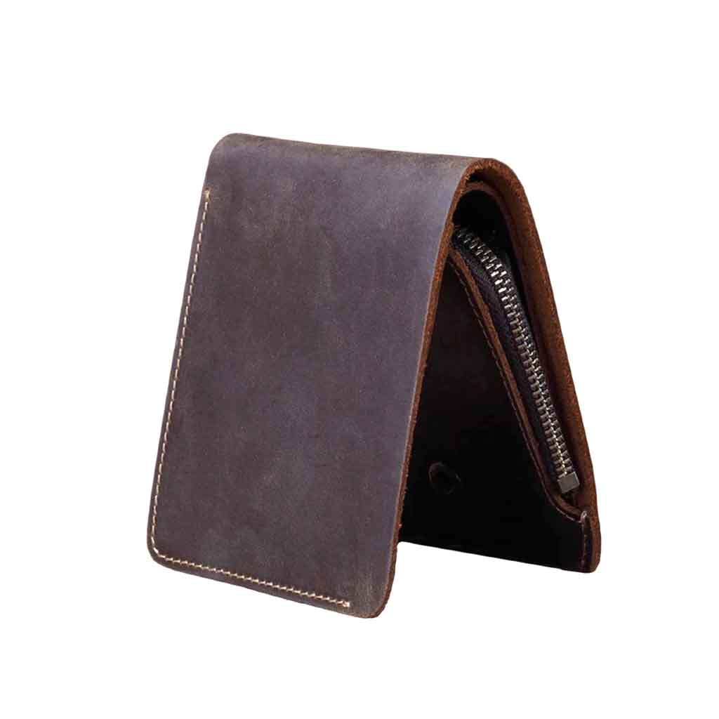 Billeteras Tarjetero Hombre Cuero Natural