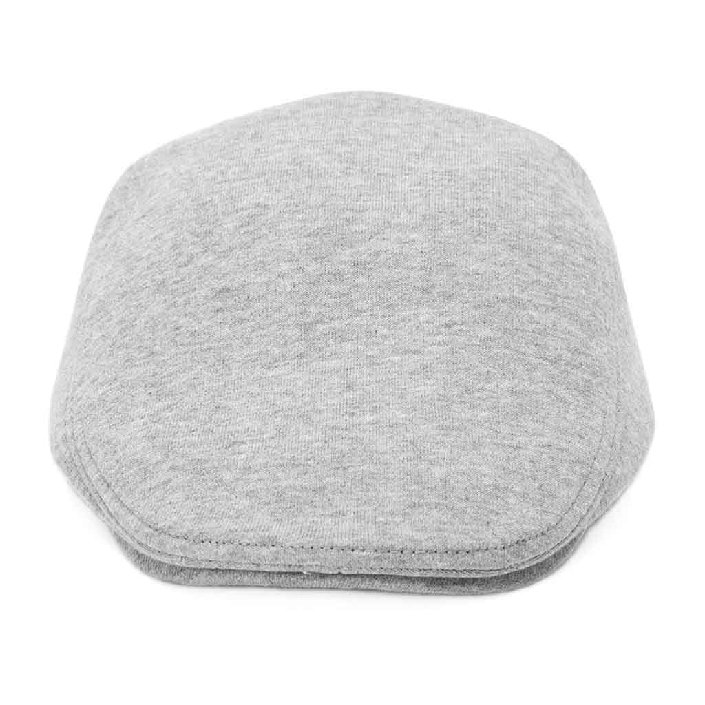 Gorro Estilo Boina Gris Claro