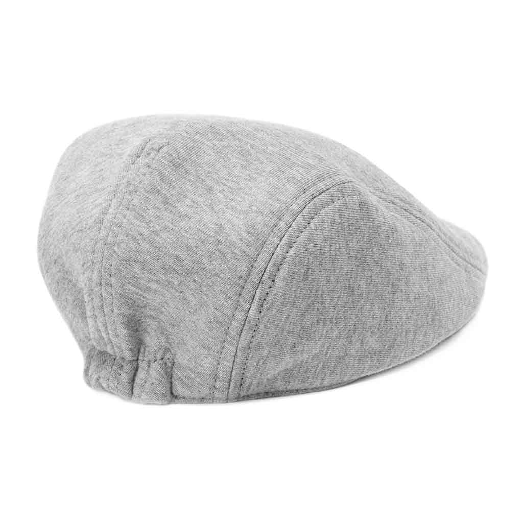 Gorro Estilo Boina Gris Claro