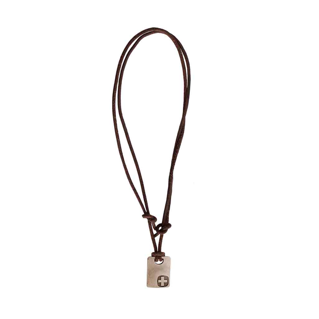 Collar Mujer Collares Colgantes Hombre Placa Cruz