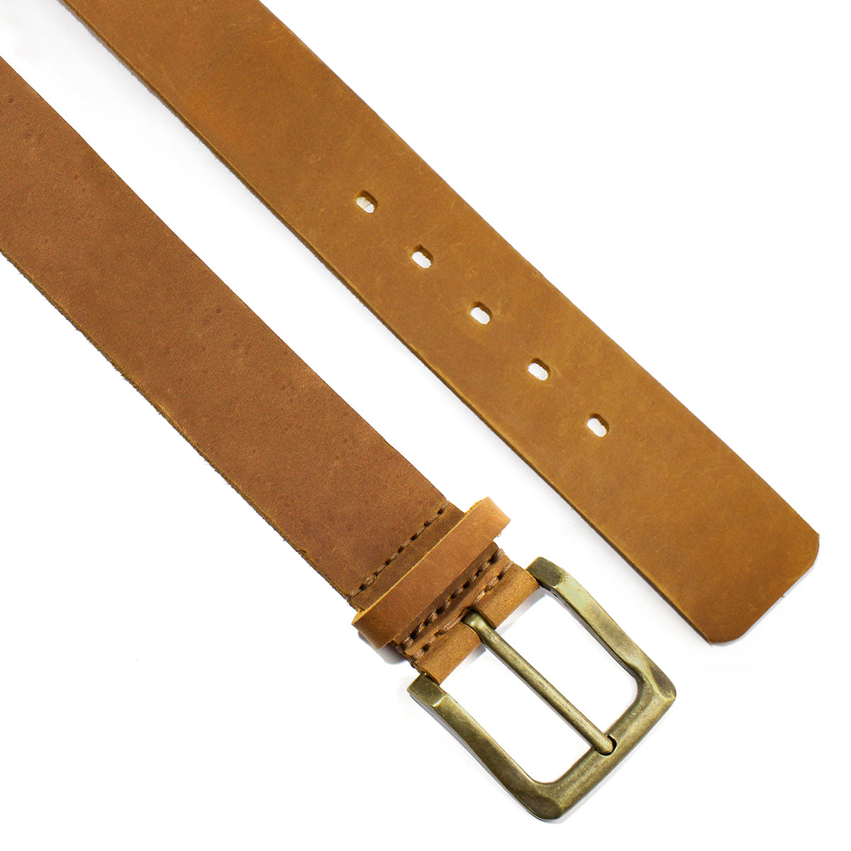 Pack Cinturones de Cuero Hombre Café + Billetera de Cuero