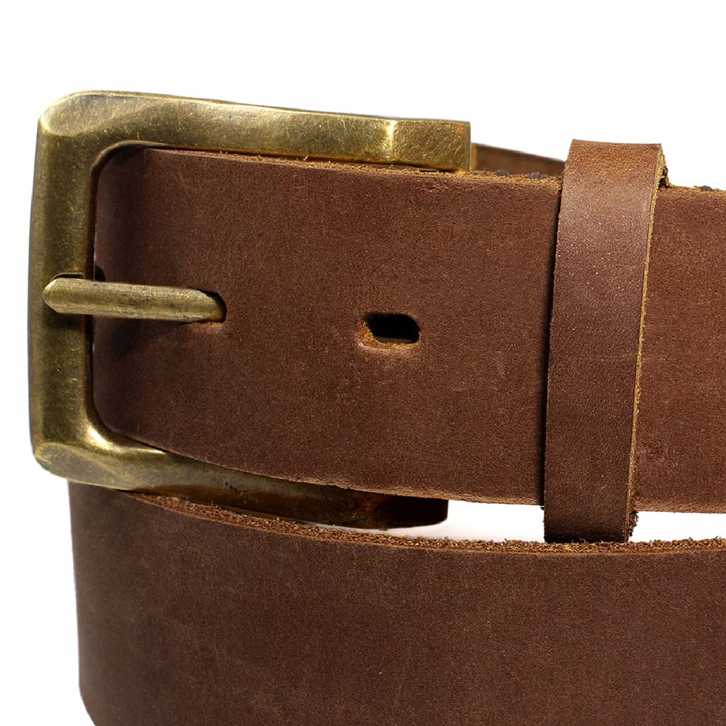 Cinturon Hombre Correas Marrón Cinturones de Cuero Hombre