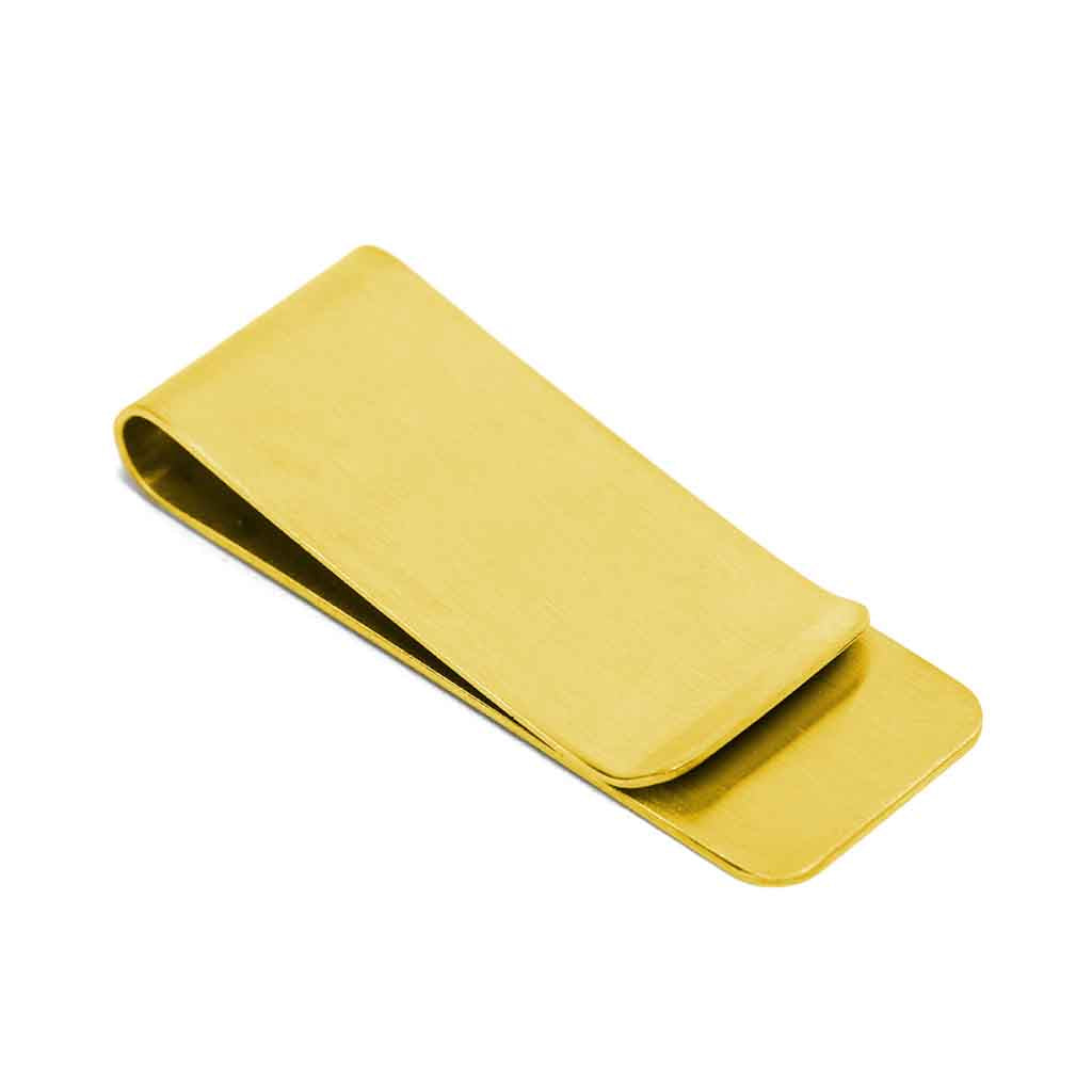 Clip De Billete De Lujo Dorado