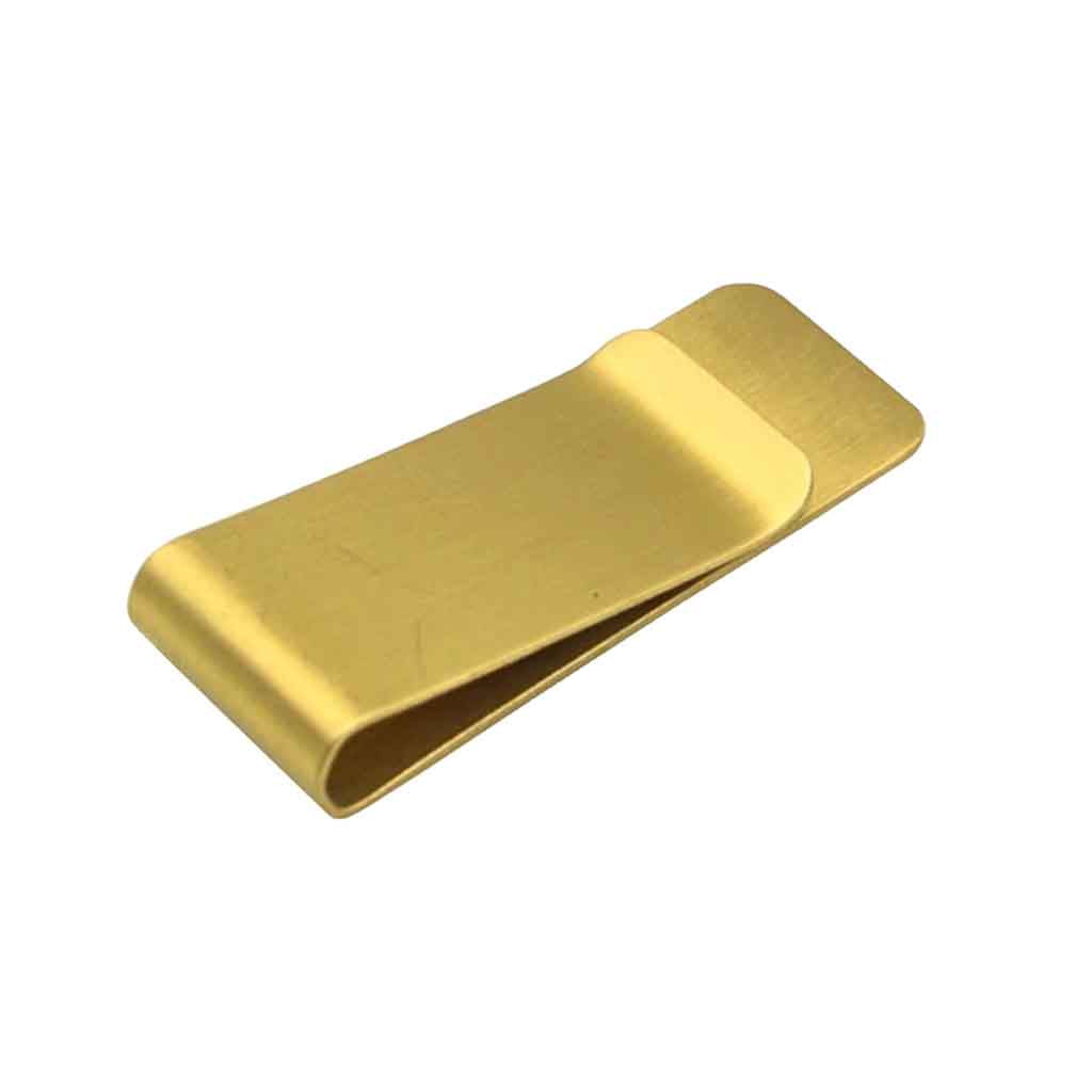 Clip De Billete De Lujo Dorado