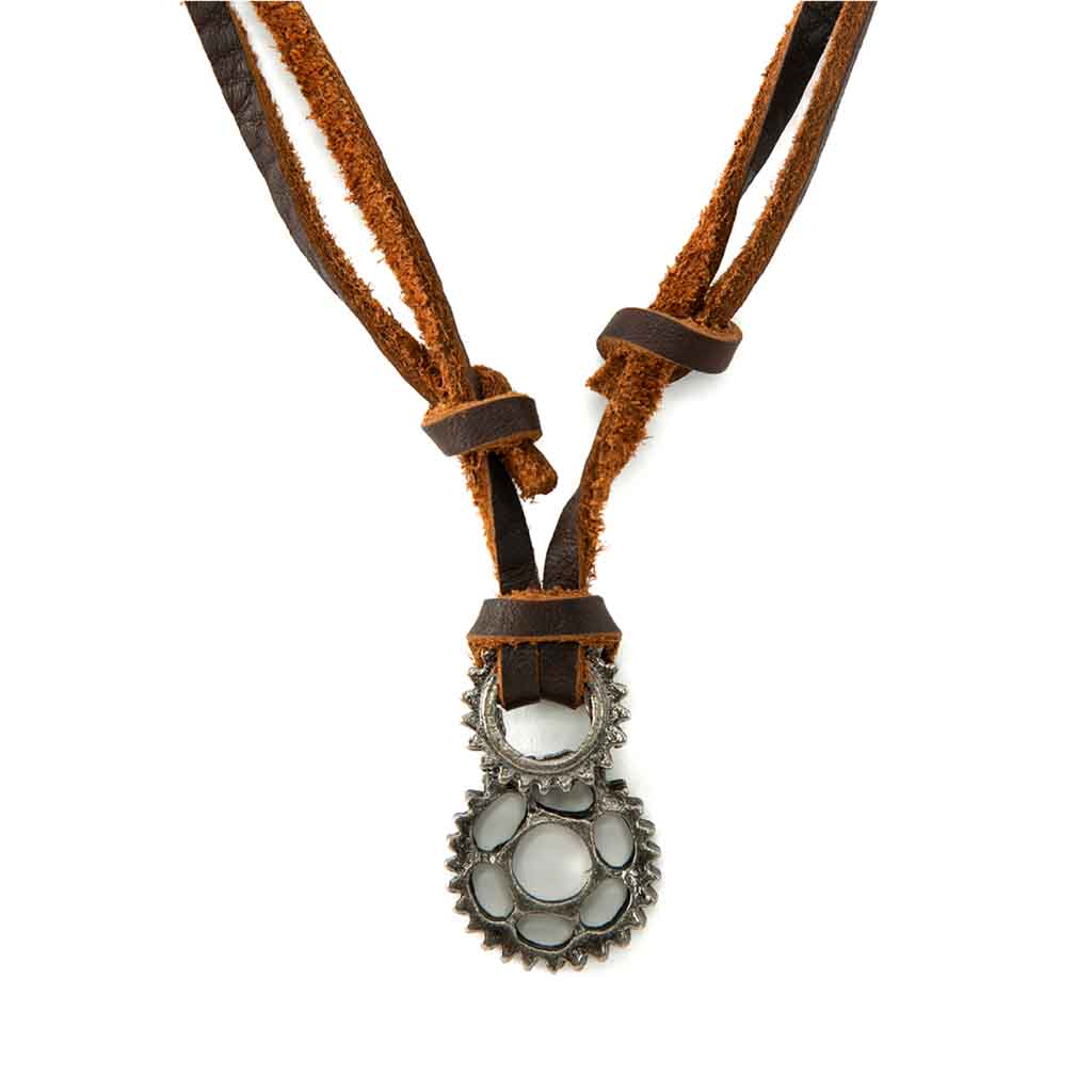 Collar Hombre Mujer Juvenil Engranaje Mecánico
