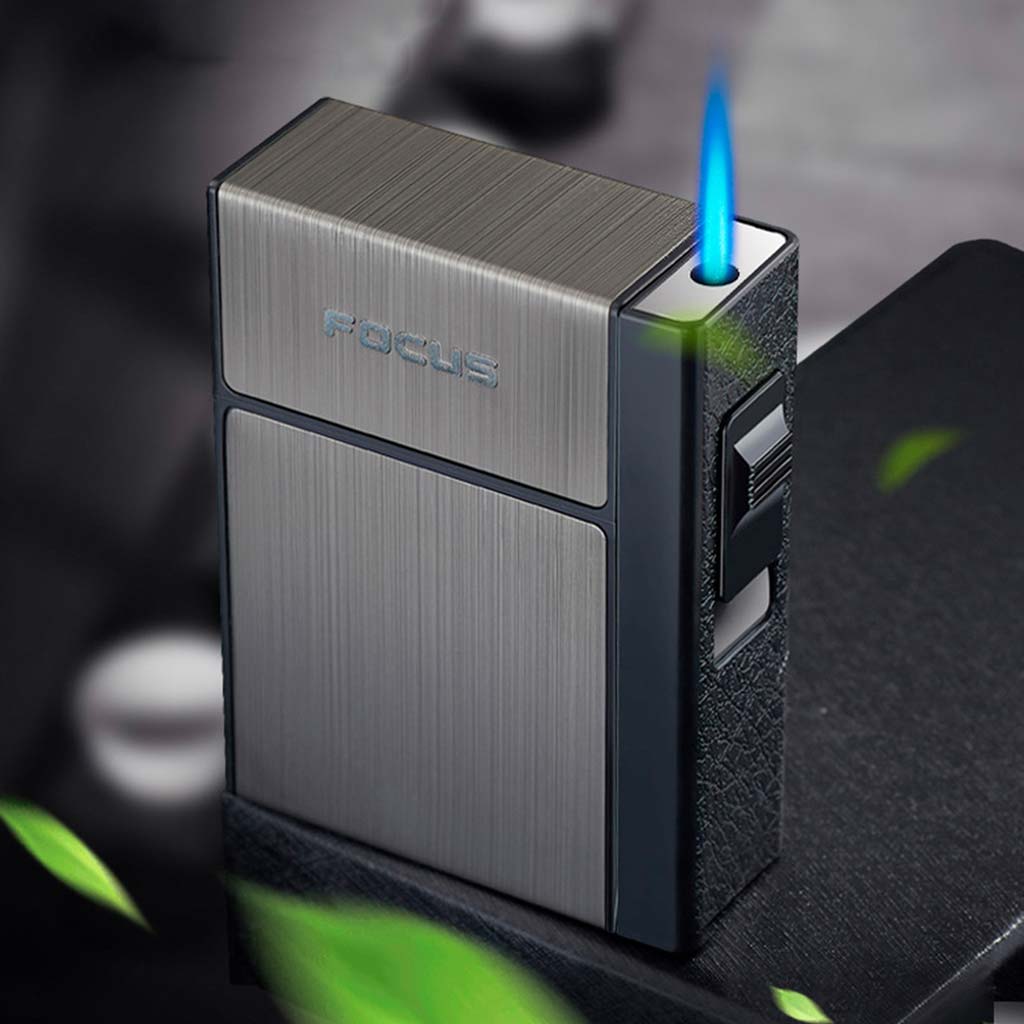 Cigarrera Hombre Cigarrera Mujer tipo Soplete Recargable Gas