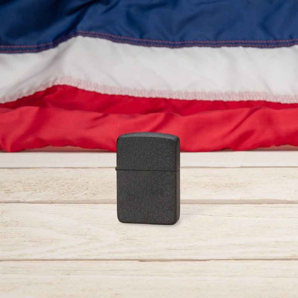 Encendedor Zippo Lighter Black Crackle 1941