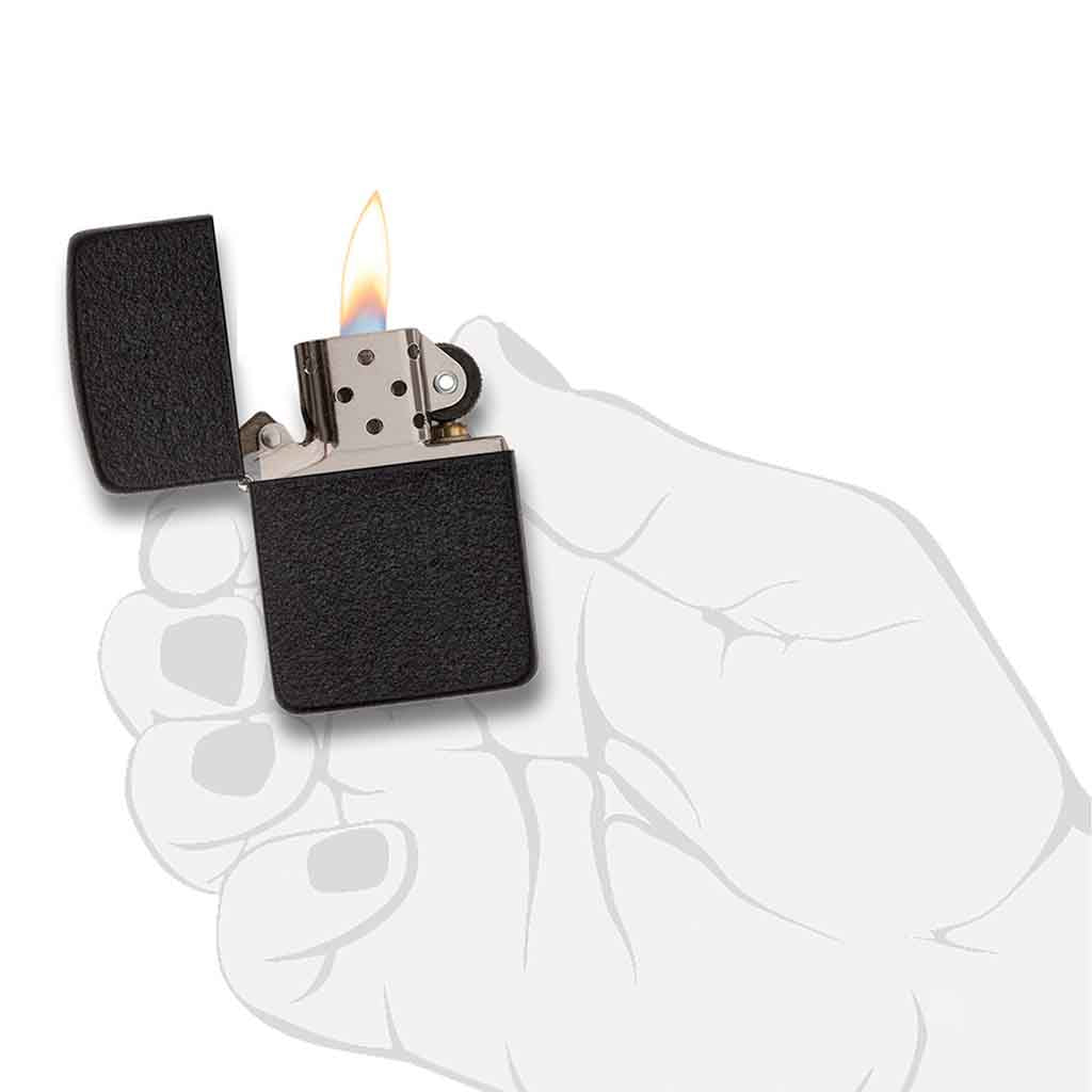 Encendedor Zippo Lighter Black Crackle 1941