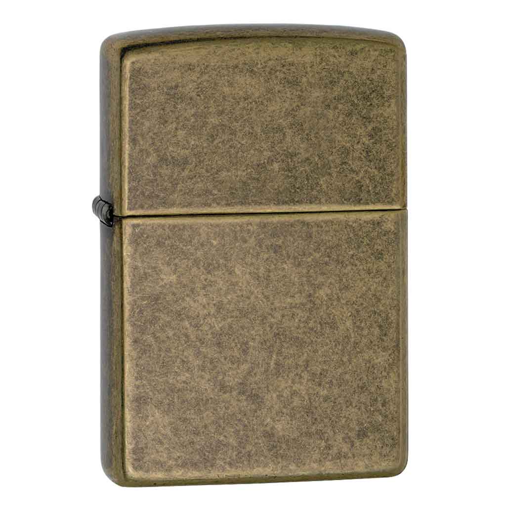 Encendedor Zippo Lighter Classic Antique Brass Bronce
