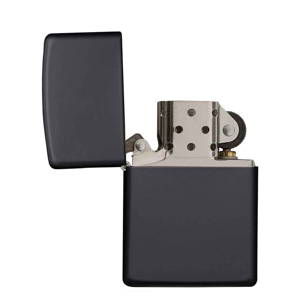 Encendedor Zippo Lighter Classic Black Matte Negro