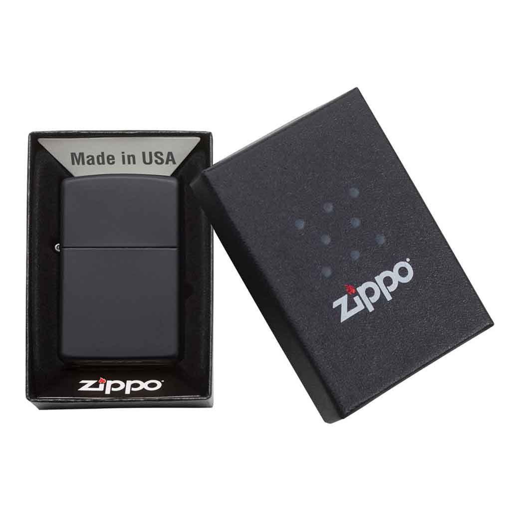 Encendedor Zippo Lighter Classic Black Matte Negro