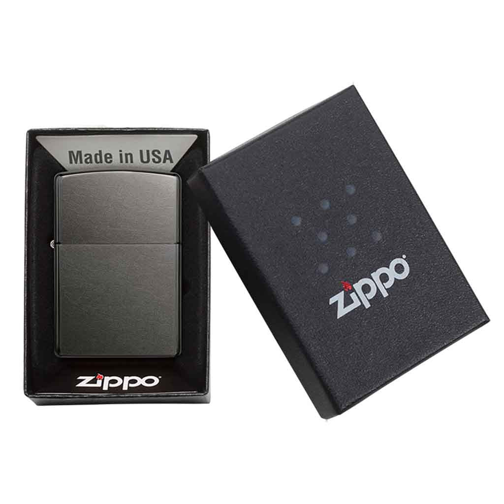 Encendedor Zippo Lighter Classic Grey Dusk Gris