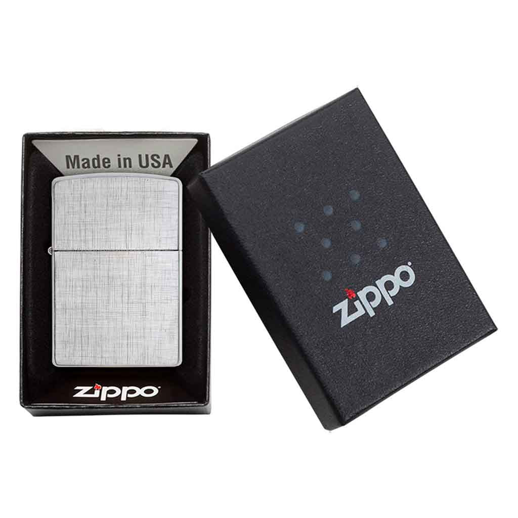 Encendedor Zippo Lighter Classic Linen Weave