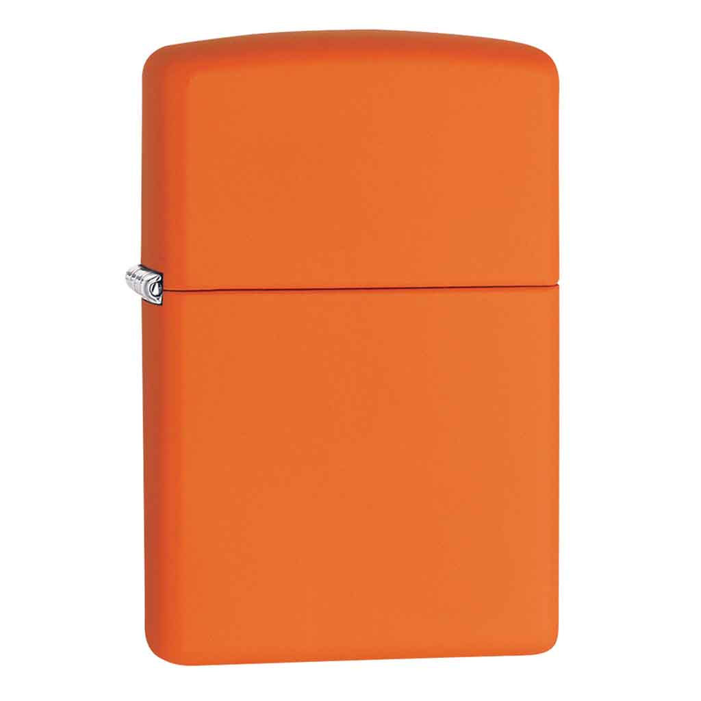 Encendedor Zippo Lighter Classic Orange Matte Naranja