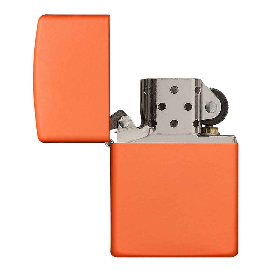 Encendedor Zippo Lighter Classic Orange Matte Naranja