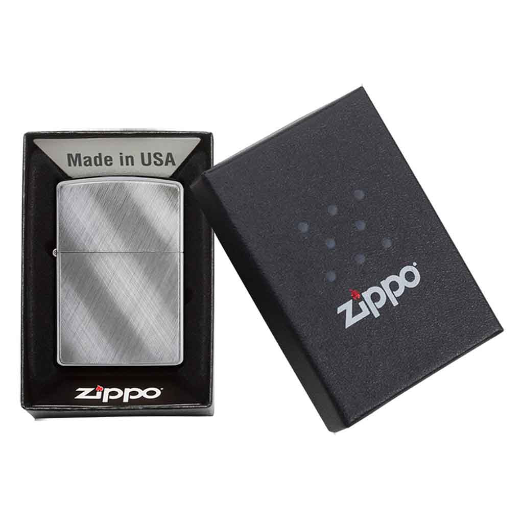 Encendedor Zippo Lighter Classical Diagonal Weave