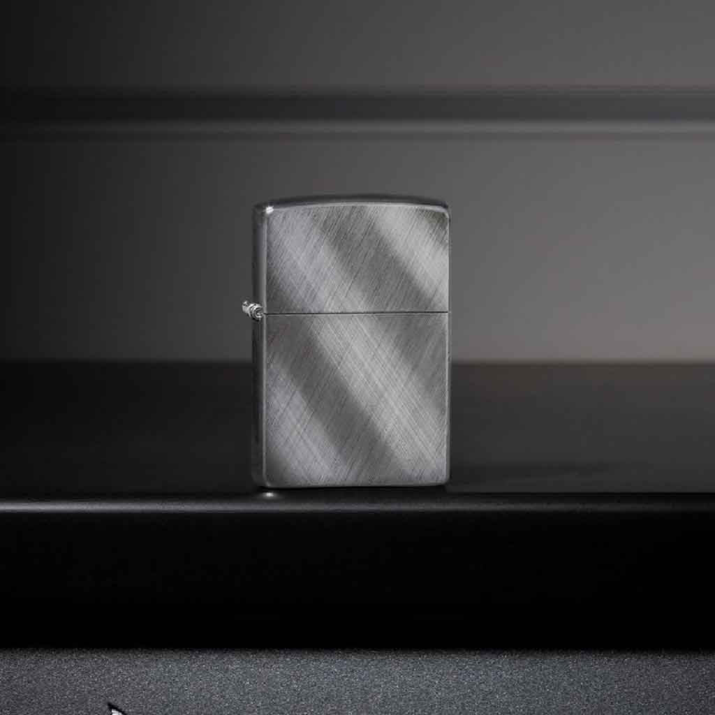 Encendedor Zippo Lighter Classical Diagonal Weave