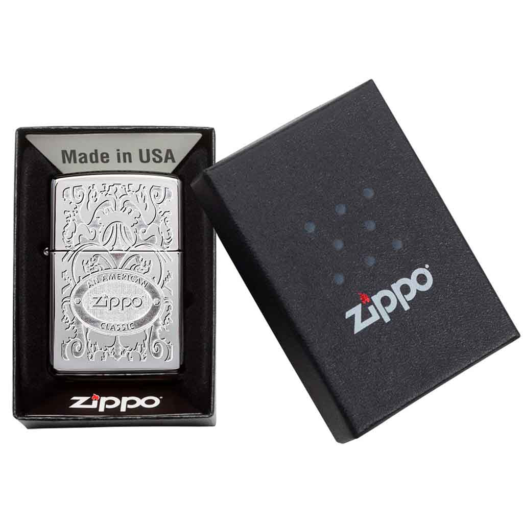 Encendedor Zippo Lighter Crown Stamp
