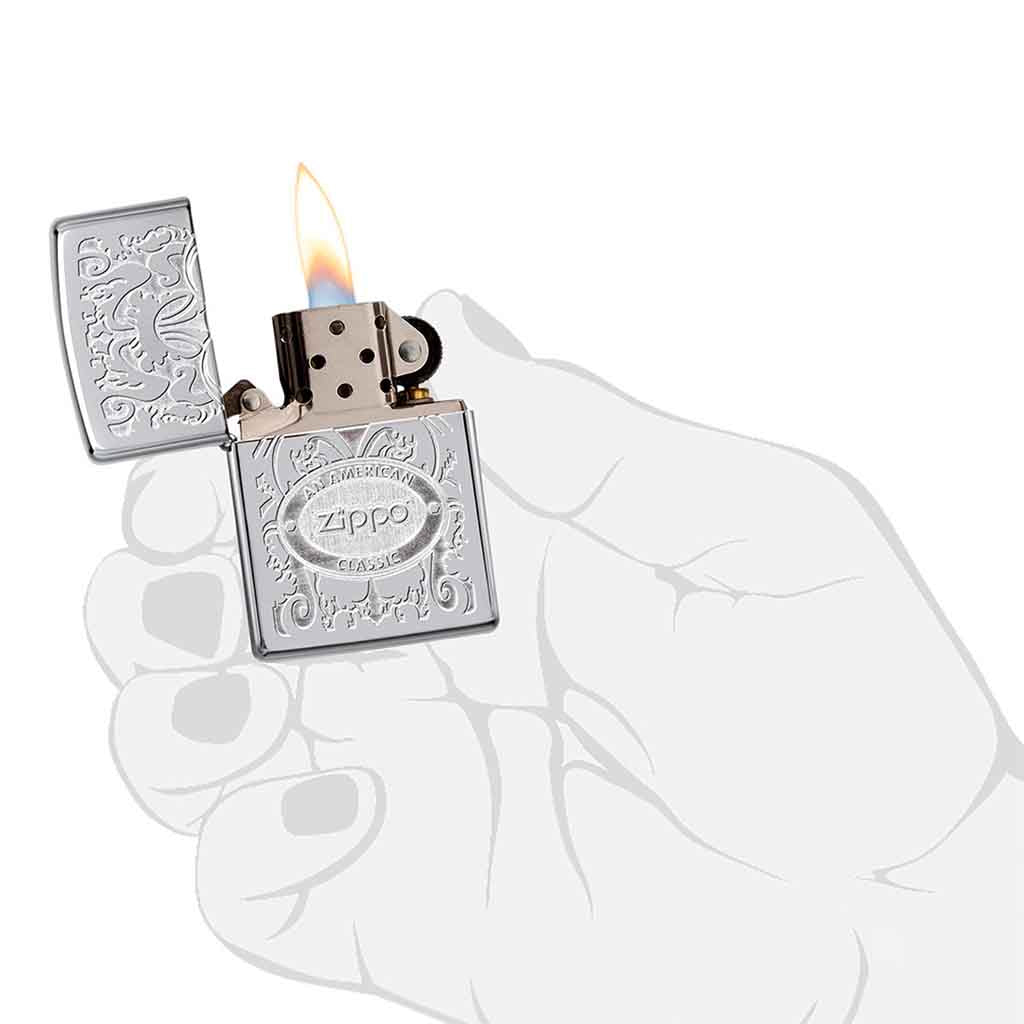 Encendedor Zippo Lighter Crown Stamp