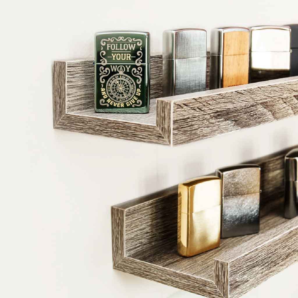 Encendedor Zippo Lighter Follow Your Way Design
