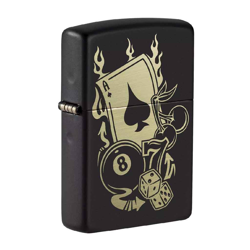 Encendedor Zippo Lighter Gambling Design