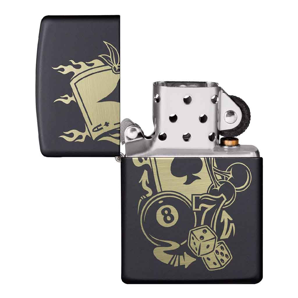 Encendedor Zippo Lighter Gambling Design
