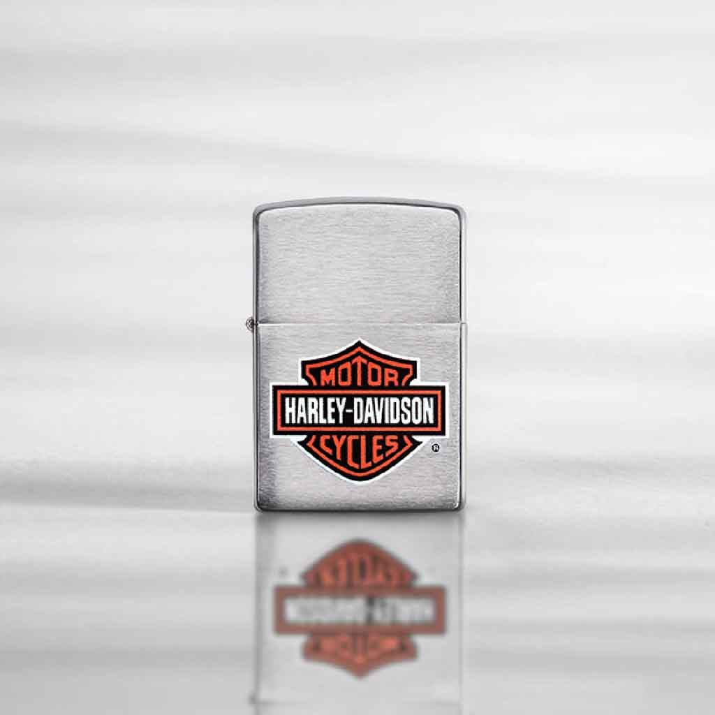 Encendedor Zippo Lighter High Polish Harley-Davidson Logo
