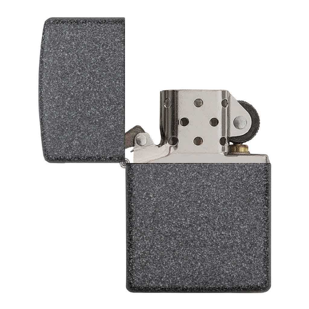 Encendedor Zippo Lighter Iron Stone Piedra Gris