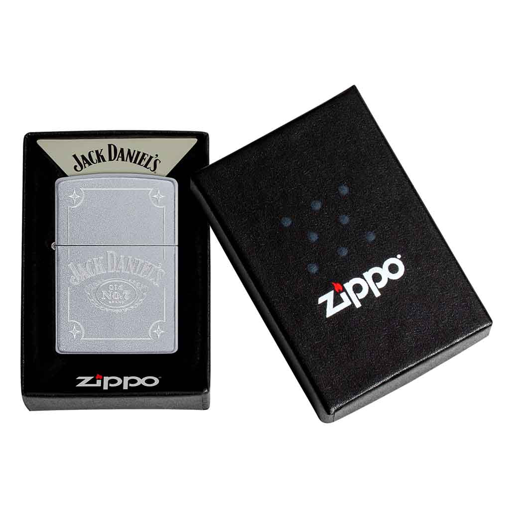Encendedor Zippo Lighter Jack Daniel's No 7 Grabado