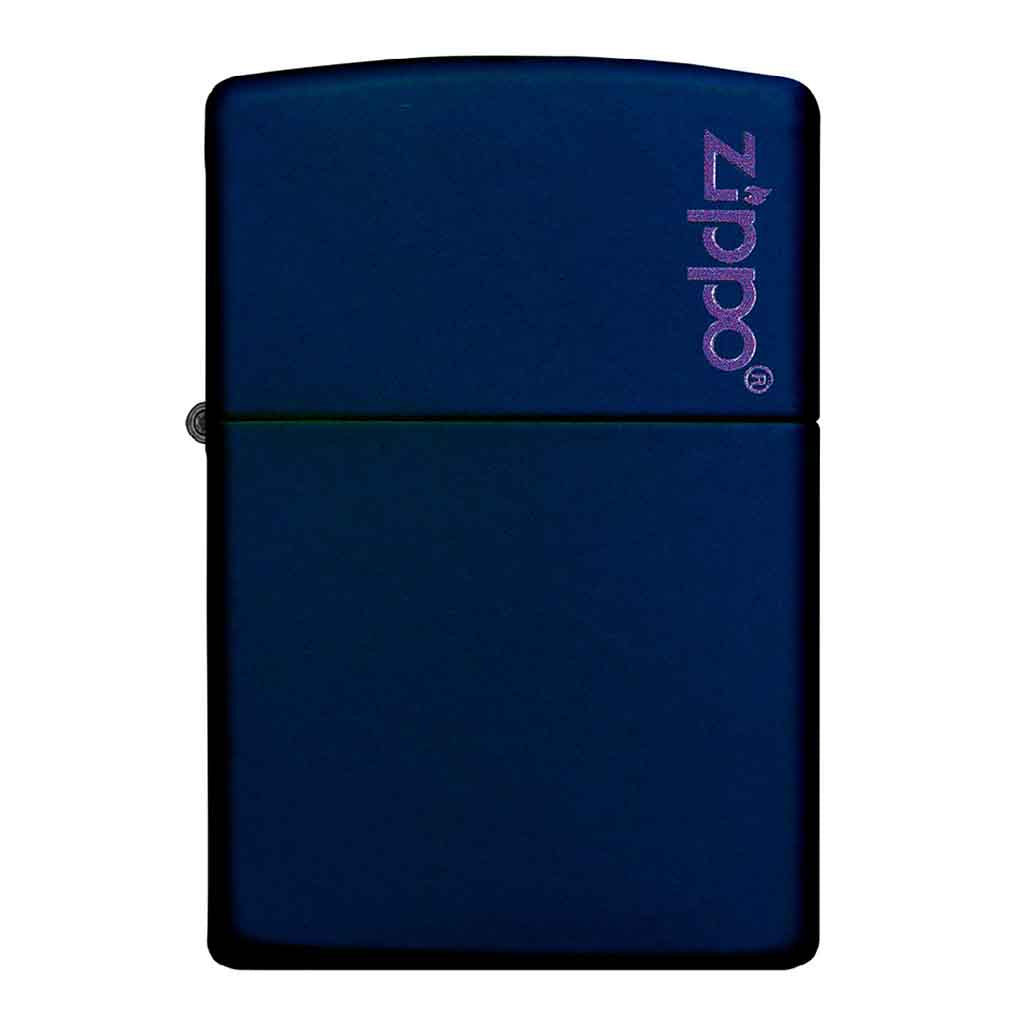 Encendedor Zippo Lighter Navy Matte With Logo