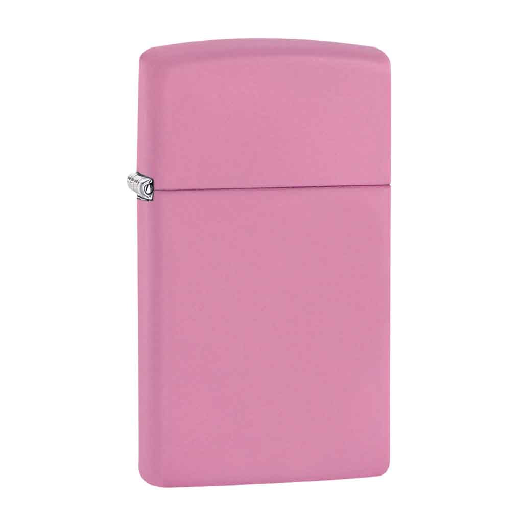 Encendedor Zippo Lighter Slim Pink Matte Rosa