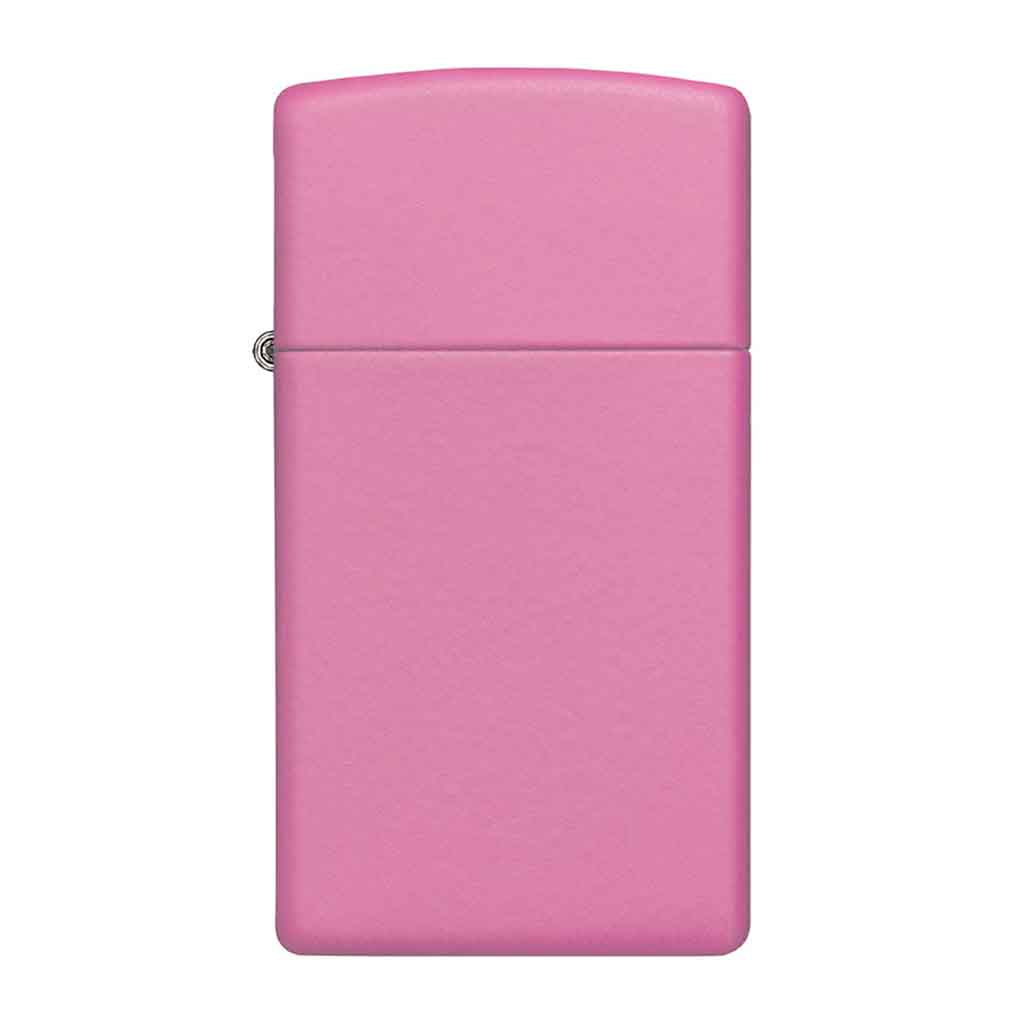 Encendedor Zippo Lighter Slim Pink Matte Rosa