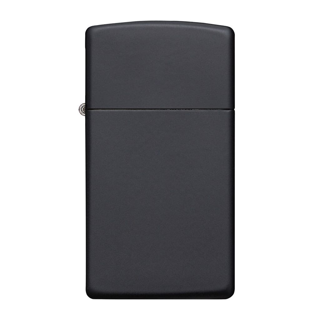 Encendedor Zippo Lighter Slim Black Matte Negro